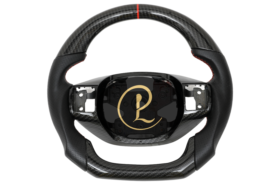 Luxera Carbon Fiber Hydrodipped Leather Steering Wheel - Luxera