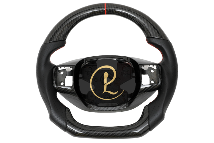 Luxera Carbon Fiber Hydrodipped Leather Steering Wheel - Luxera