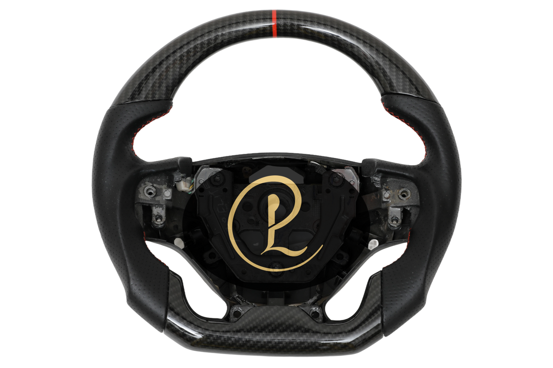 Luxera Carbon Fiber Hydrodipped Leather Steering Wheel - Luxera
