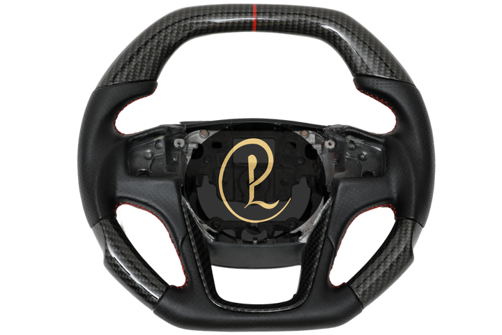 Luxera Carbon Fiber Hydrodipped Leather Steering Wheel - Luxera
