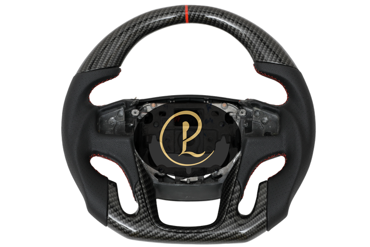 Luxera Carbon Fiber Hydrodipped Leather Steering Wheel - Luxera