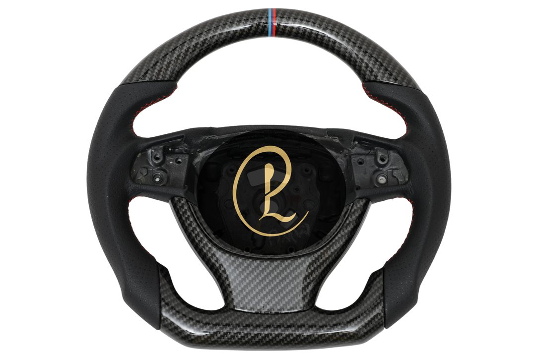 Luxera Carbon Fiber Hydrodipped Leather Steering Wheel - Luxera