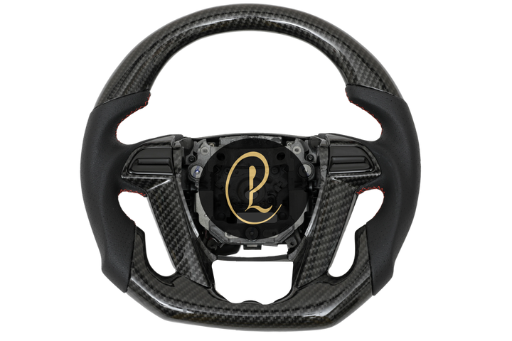 Luxera Carbon Fiber Hydrodipped Leather Steering Wheel - Luxera