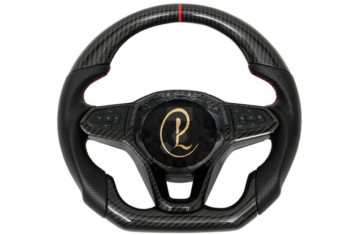 Luxera Carbon Fiber Hydrodipped Leather Steering Wheel - Luxera