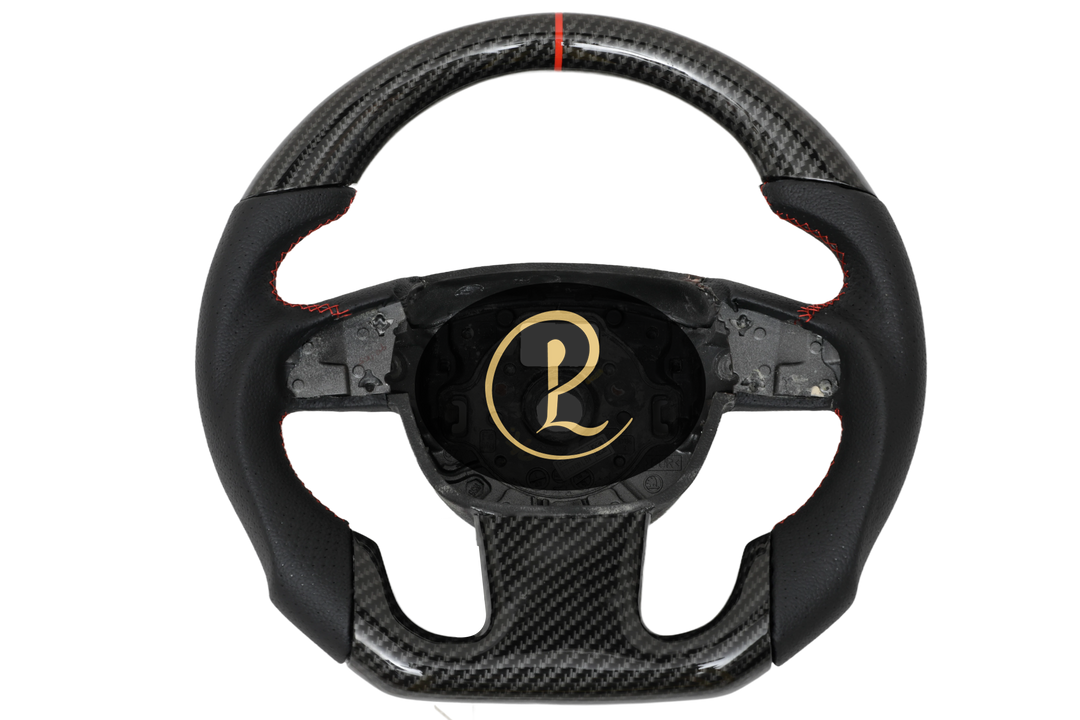 Luxera Carbon Fiber Hydrodipped Leather Steering Wheel - Luxera