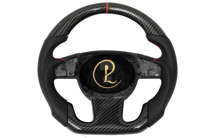 Luxera Carbon Fiber Hydrodipped Leather Steering Wheel - Luxera