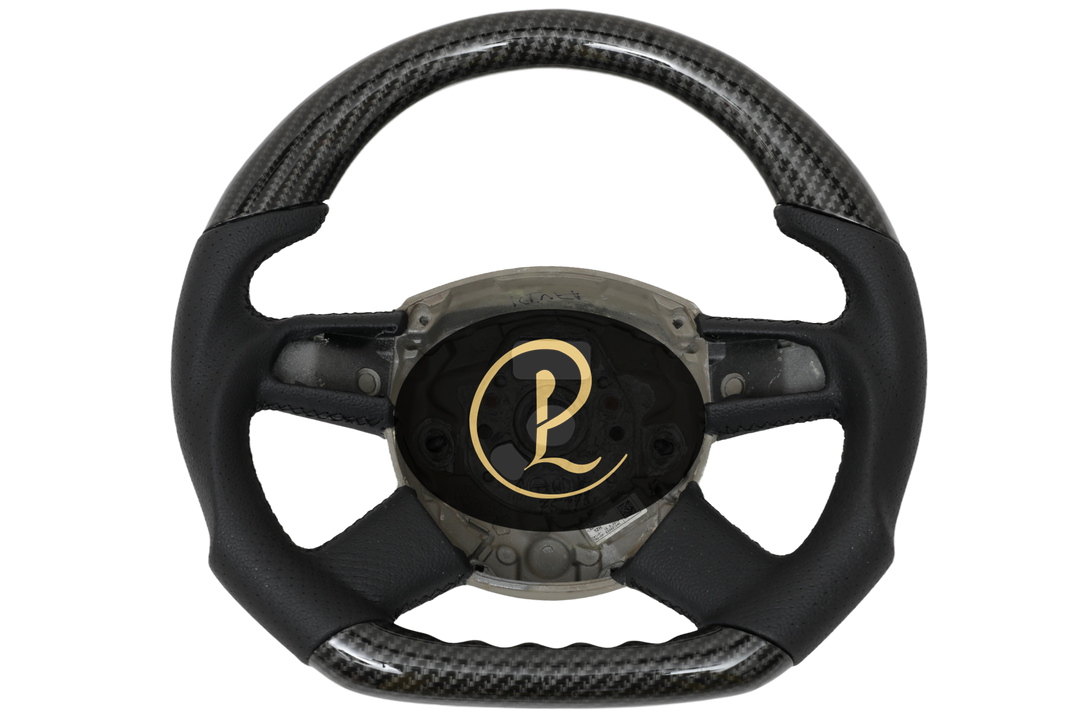 Luxera Carbon Fiber Hydrodipped Leather Steering Wheel - Luxera