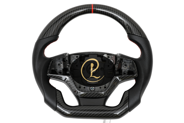 Luxera Carbon Fiber Hydrodipped Leather Steering Wheel - Luxera