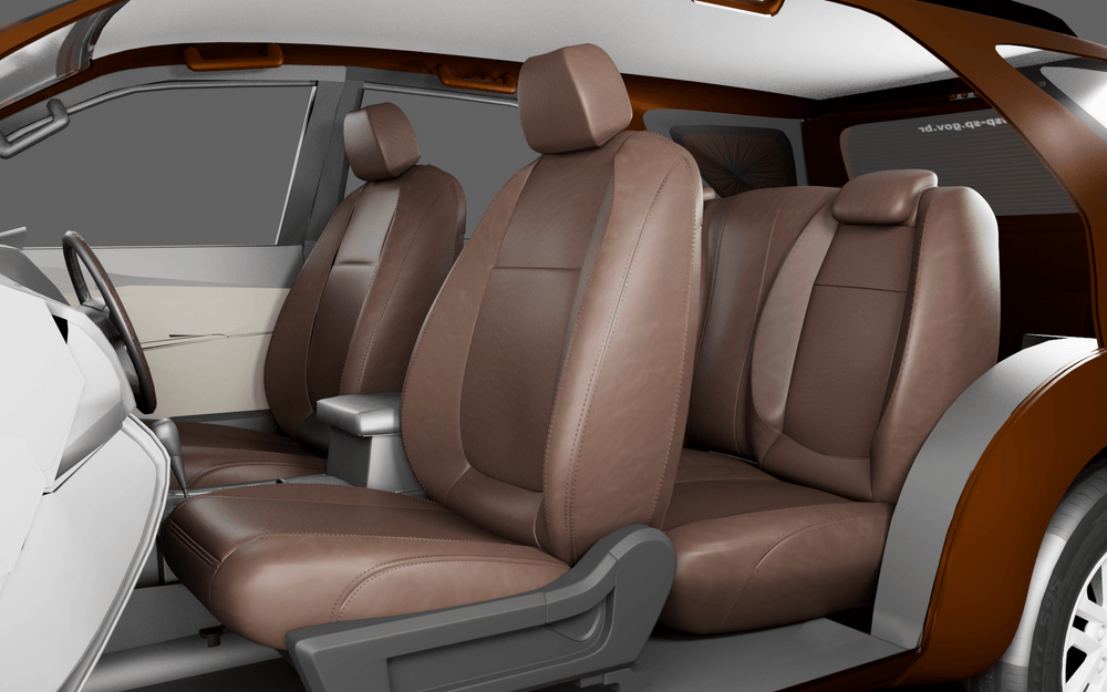 Luxera Comforta Series Car Seat Covers - Full Dark Tan - Luxera