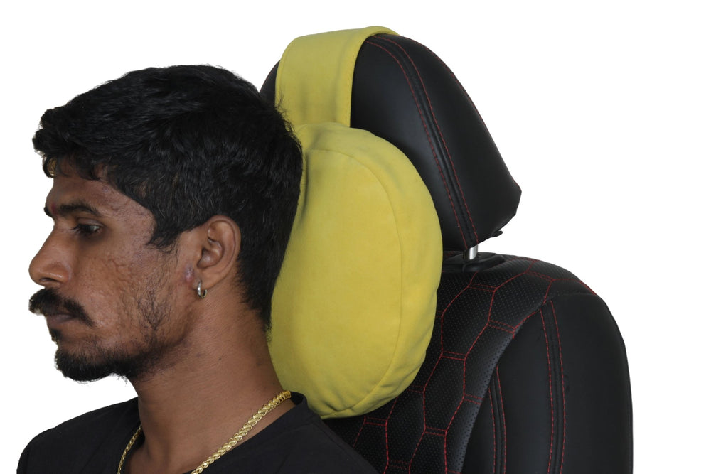 Luxera Maybach Style Headrest Pillow - Yellow - Luxera