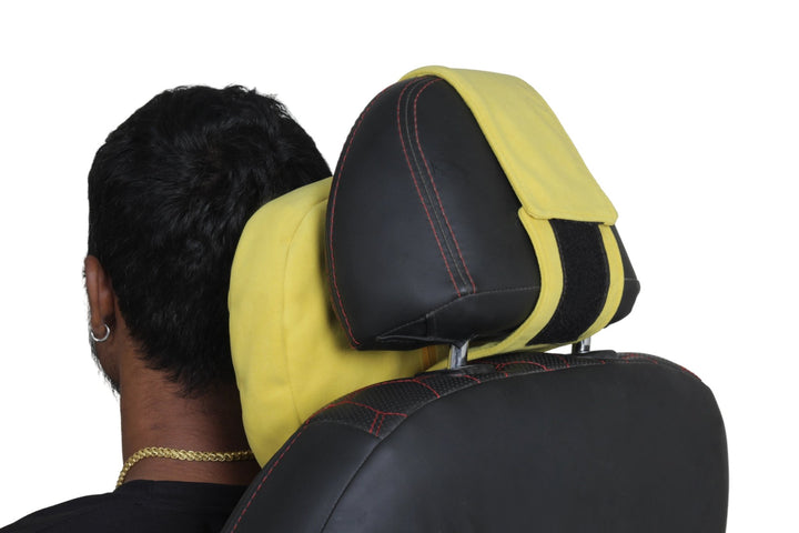 Luxera Maybach Style Headrest Pillow - Yellow - Luxera