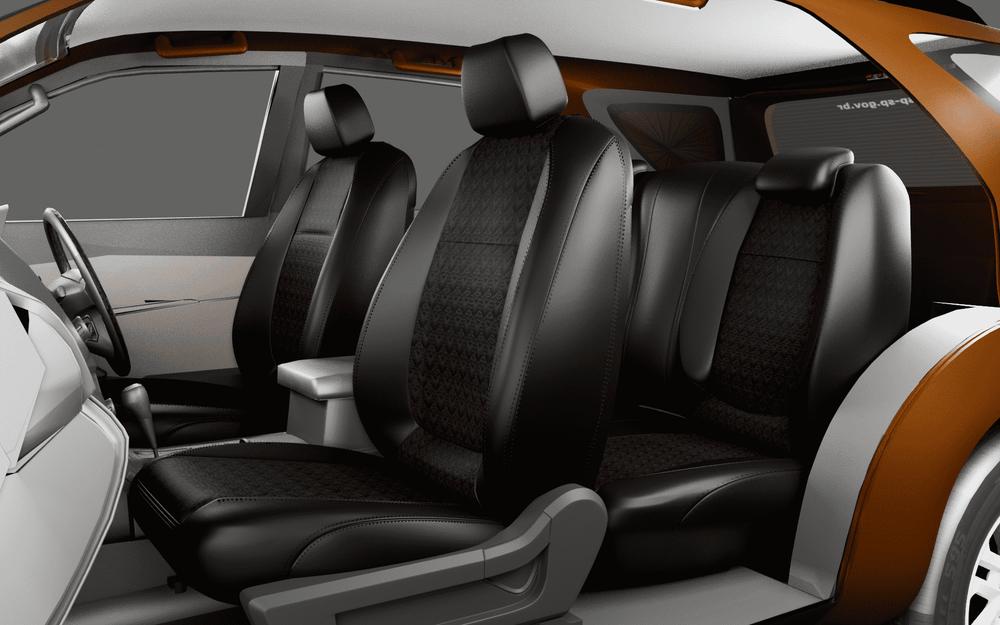 Luxera Regal Series Car Seat Covers - Full Black - Luxera