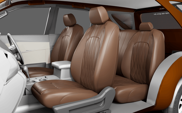 Luxera Prestige Series Car Seat Covers - Full Dark Tan - Luxera