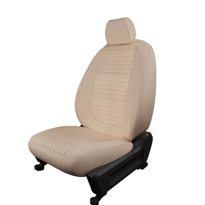 Luxera Regal Series Car Seat Covers - Full Beige - Luxera
