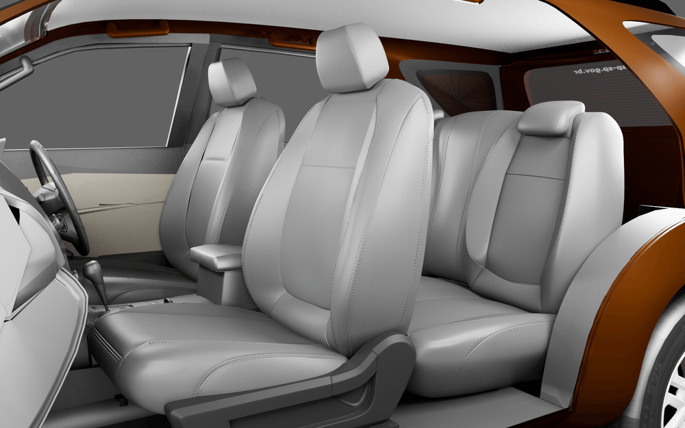 Luxera Comforta Series Car Seat Covers - Full Ice Gray - Luxera