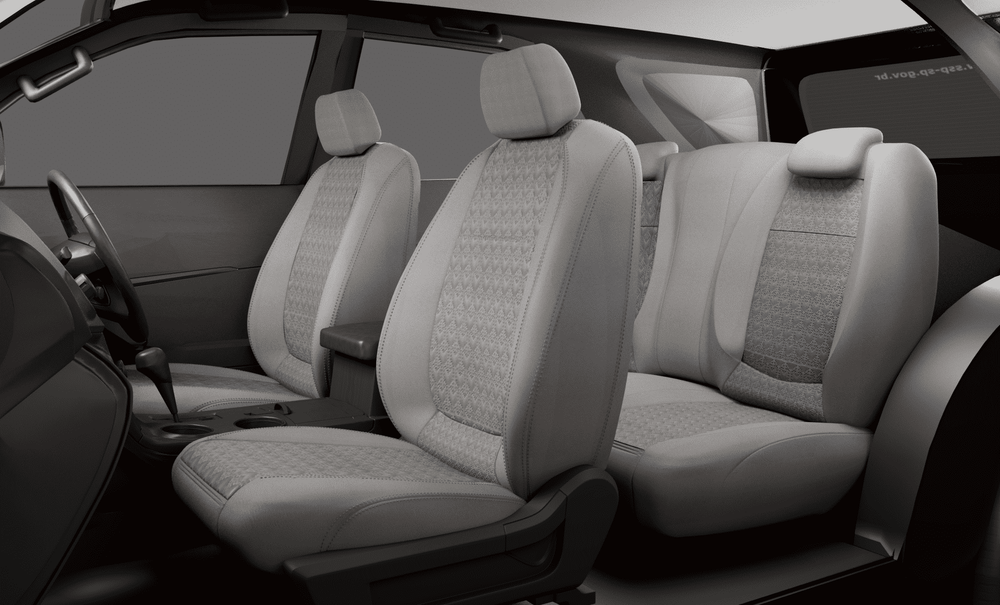 Luxera Regal Series Car Seat Covers - Full Ice Gray - Luxera