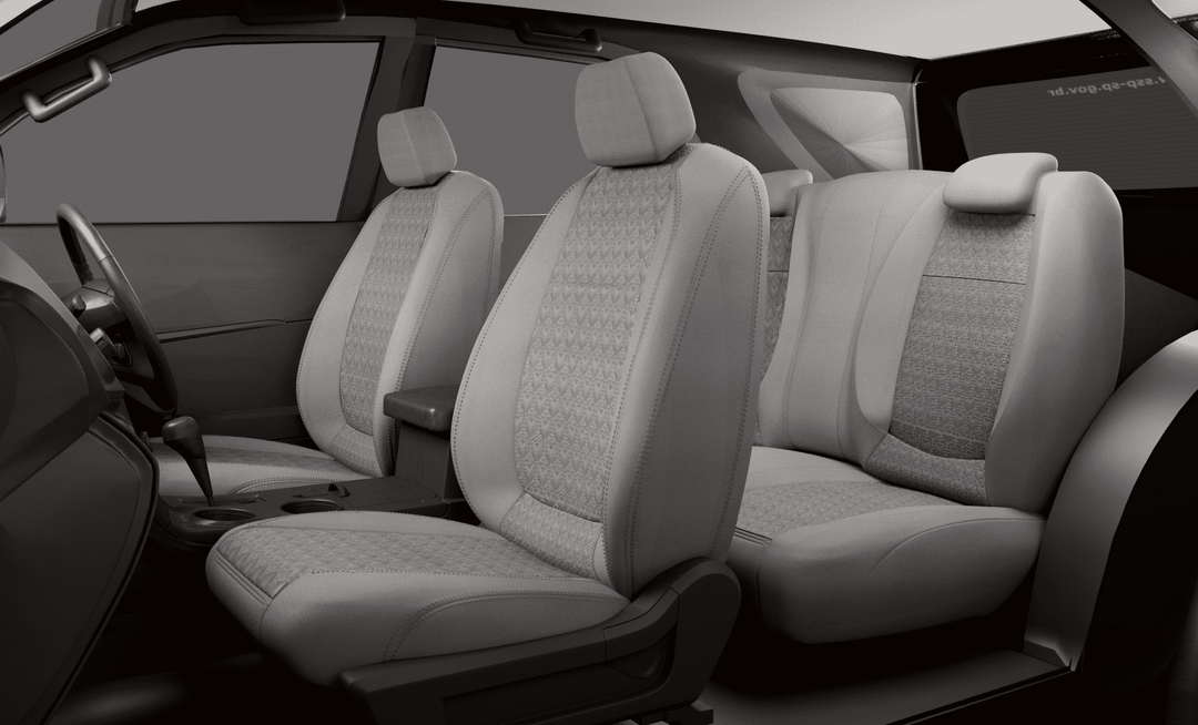 Luxera Regal Series Car Seat Covers - Full Ice Gray - Luxera