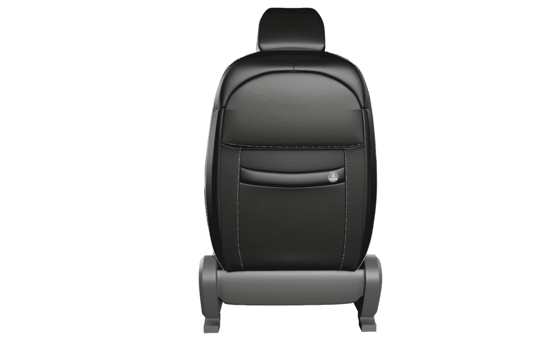 Luxera Imperium Non-Sweat Series Car Seat Covers - Beige Centre Black - Luxera