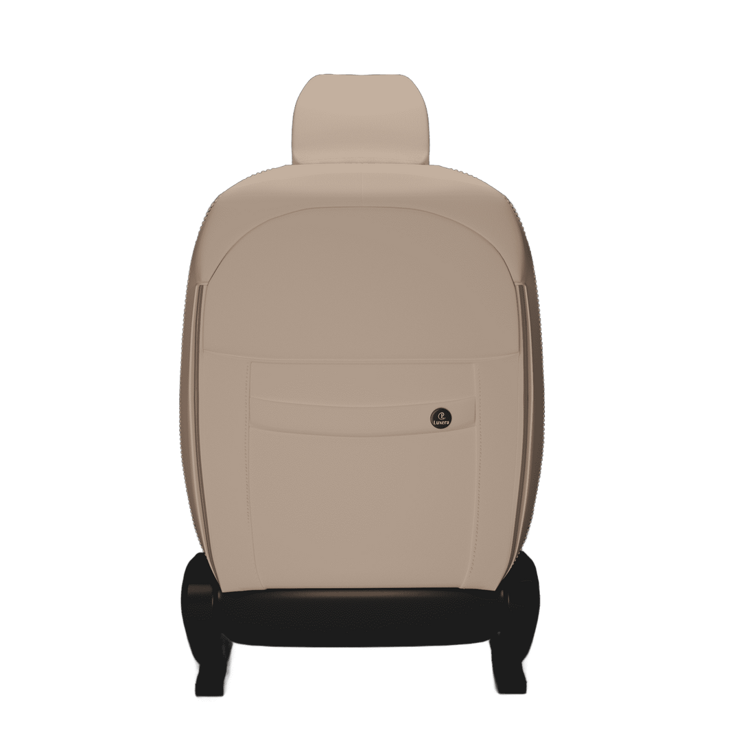 Luxera Regal Series Car Seat Covers - Full Beige - Luxera