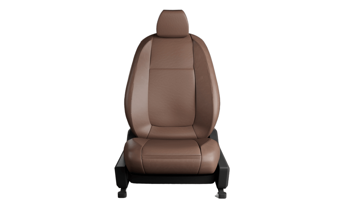 Luxera Comforta Series Car Seat Covers - Full Dark Tan - Luxera