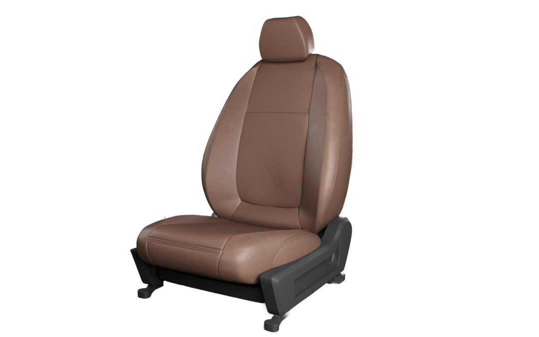 Luxera Comforta Series Car Seat Covers - Full Dark Tan - Luxera