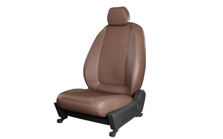 Luxera Comforta Series Car Seat Covers - Full Dark Tan - Luxera