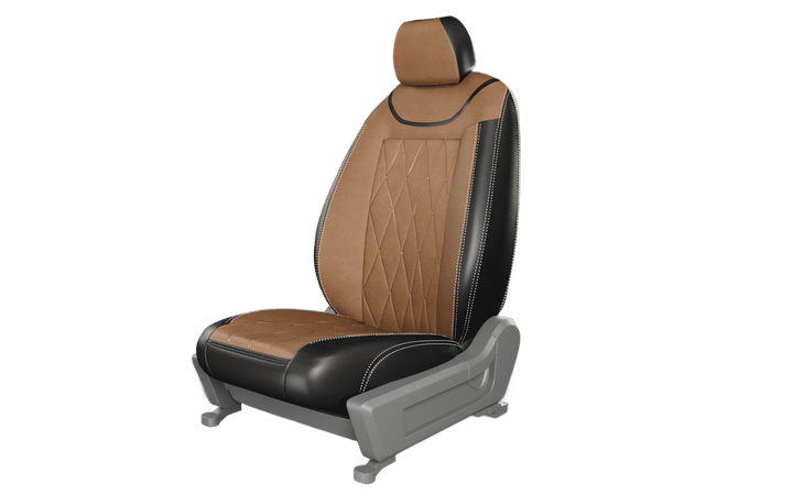 Luxera Imperium Non-Sweat Series Car Seat Covers - Brown - Luxera