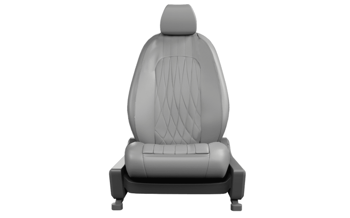 Luxera Prestige Series Car Seat Covers - Full Ice Gray - Luxera