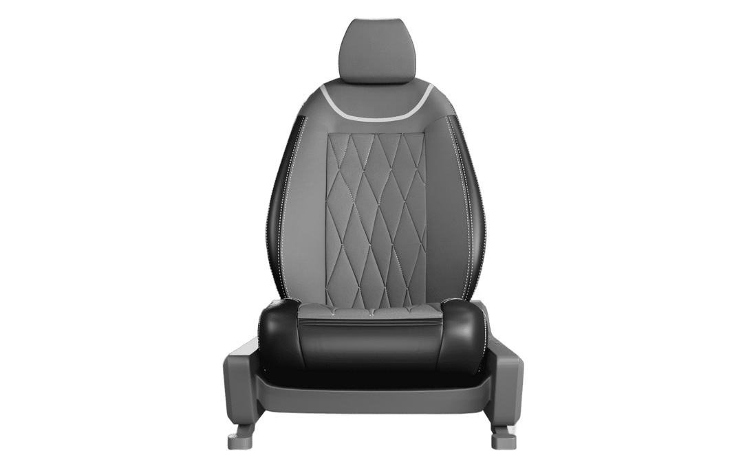 Luxera Imperium Non-Sweat Series Car Seat Covers - Dark Gray - Luxera
