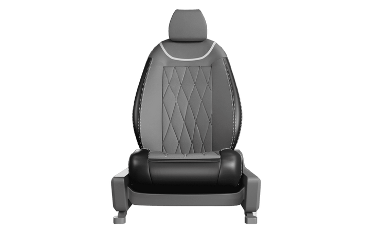Luxera Imperium Non-Sweat Series Car Seat Covers - Dark Gray - Luxera