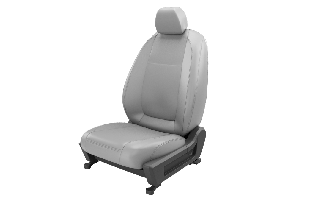 Luxera Comforta Series Car Seat Covers - Full Ice Gray - Luxera