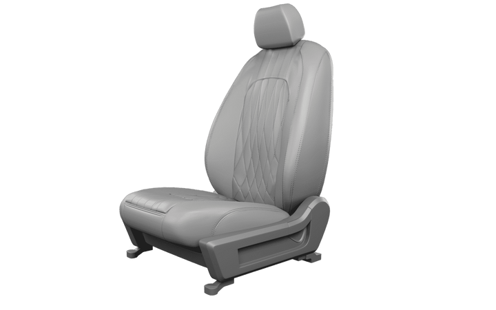 Luxera Prestige Series Car Seat Covers - Full Ice Gray - Luxera