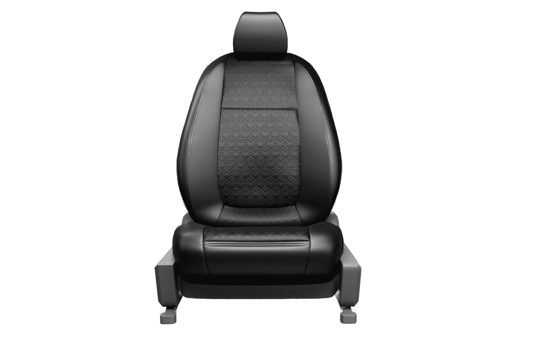 Luxera Regal Series Car Seat Covers - Full Black - Luxera