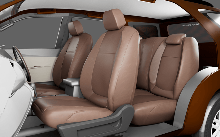 Luxera Comforta Series Car Seat Covers - Full Light Tan - Luxera