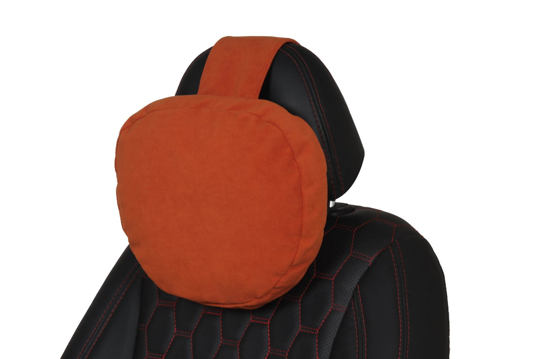 Luxera Maybach Style Headrest Pillow - Orange - Luxera